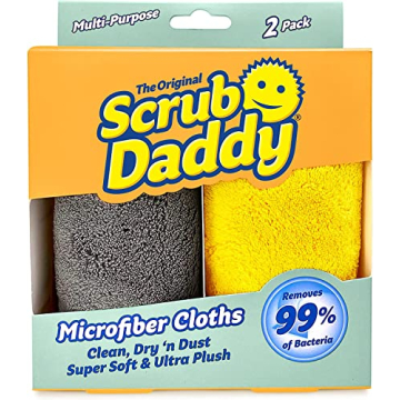 Scrub Daddy Microfiber Cloths for All Purpose Cleaning