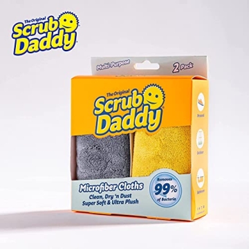 Scrub Daddy Microfiber Cloths for All Purpose Cleaning