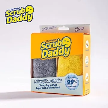 Scrub Daddy Microfiber Cloths for All Purpose Cleaning