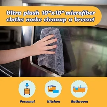 Scrub Daddy Microfiber Cloths for All Purpose Cleaning