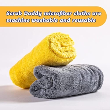 Scrub Daddy Microfiber Cloths for All Purpose Cleaning