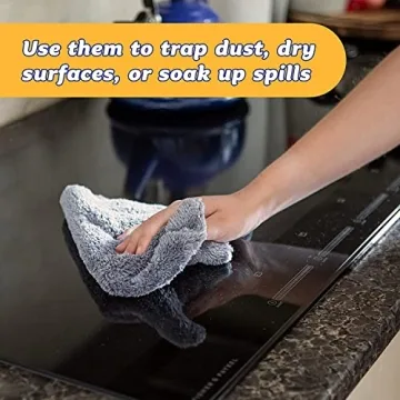 Scrub Daddy Microfiber Cloths for All Purpose Cleaning