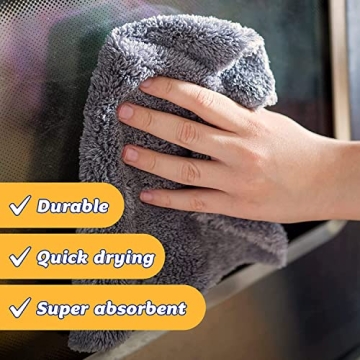 Scrub Daddy Microfiber Cloths for All Purpose Cleaning