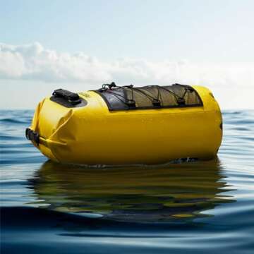 Piscifun Dry Bag, Waterproof Floating Backpack 10L with Waterproof Phone Case for Boating, Kayaking,...