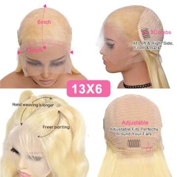 CLICKISS 613 Lace Front Human Hair Wig for Any Occasion