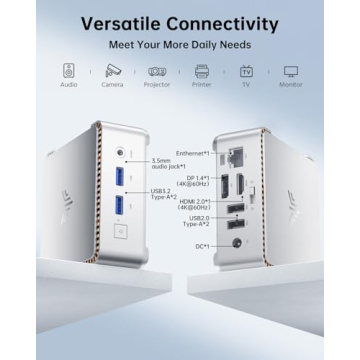 KAMRUI Essenx E2 Mini PC: Fast, Compact & Versatile