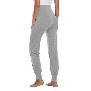 AMPOSH Maternity Pants – Comfy Stretchy Lounge Joggers