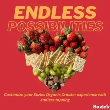 Suzie's Organic Saltines - Healthy Crackers with Olive Oil