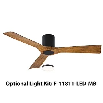 Modern Forms Aviator 54" Smart Ceiling Fan in Matte Black