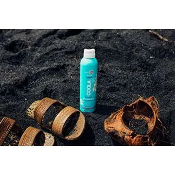 COOLA Organic Sunscreen & Sunblock Spray, Skin Care for Daily Protection, Broad Spectrum SPF 50, Fragrance Free, 8 Fl Oz