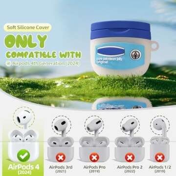 Cute Airpod Case for Airpods Pro 2,3D Kawaii Silicone Cartoon Kawaii Funny Cool Protective Cover Accessories Skin for Apple Air pod Pro 2 Charging Case