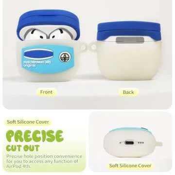 Cute Airpod Case for Airpods Pro 2,3D Kawaii Silicone Cartoon Kawaii Funny Cool Protective Cover Accessories Skin for Apple Air pod Pro 2 Charging Case