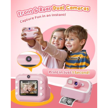 Children's Instant Print Camera for Kids 3-12