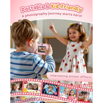 Children's Instant Print Camera for Kids 3-12