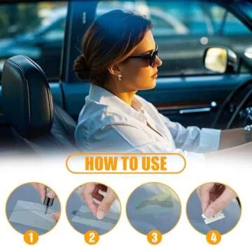 Windshield Crack Repair Kit Quick Fix for Cars & Devices