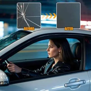 Windshield Crack Repair Kit Quick Fix for Cars & Devices