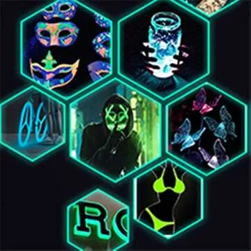 Glow in The Dark Powder for Arts & Crafts Activities