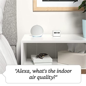 Amazon Smart Air Quality Monitor with Alexa Compatibility