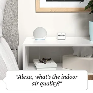 Amazon Smart Air Quality Monitor with Alexa Compatibility