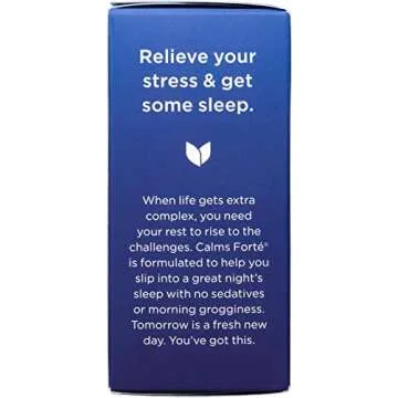Hyland's Calms Forte Tablets, Natural Relief of Nervous Tension and Occasional Sleeplessness, 100 Count