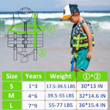 Pottwal Kids Swim Vest - Secure & Fun Water Aid