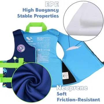 Pottwal Kids Swim Vest - Secure & Fun Water Aid