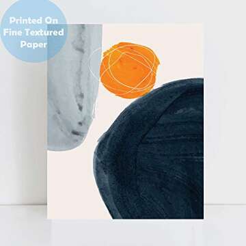 Morning Blossoms, Minimalist Abstract Art, Pink and Cream Contemporary Wall Art For Bedroom and Home...