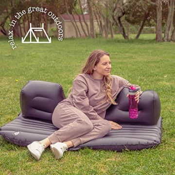 Zone Tech Inflatable Car Mattress for Travel Comfort