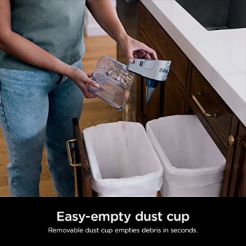 Shark HZ3002 Stratos Ultralight Corded Stick Vacuum with DuoClean PowerFins HairPro, Self-Cleaning Brushroll, & Odor Neutralizer Technology, Navy