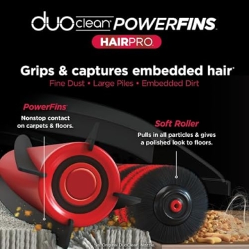 Shark HZ3002 Stratos Ultralight Corded Stick Vacuum with DuoClean PowerFins HairPro, Self-Cleaning Brushroll, & Odor Neutralizer Technology, Navy