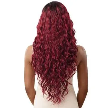 Outre SleekLay Part HD Lace Front Wig SHALINI (DR Red Velvet)