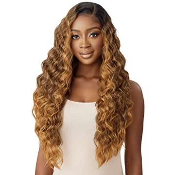 Outre SleekLay Part HD Lace Front Wig SHALINI (DR Red Velvet)
