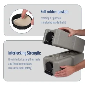 WaterBrick Water Storage Containers for Emergency Preparedness