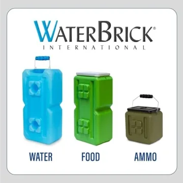 WaterBrick Water Storage Containers for Emergency Preparedness