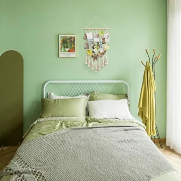 Mkono Boho Macrame Hanging Photo Display for Pictures