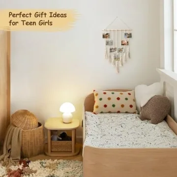 Mkono Boho Macrame Hanging Photo Display for Pictures