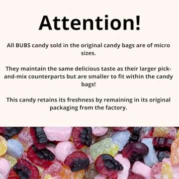 Swedish Candy Mix - Bubs & Ahlgrens - 6 Fun Bags of Treats