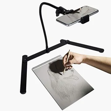 Flexible Overhead Tripod for Video Recording and Live Streaming