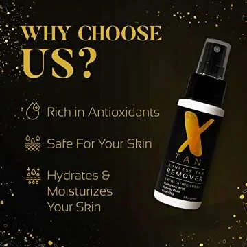 Effortless Tan Removal with X-Tan Self Tanner Eraser