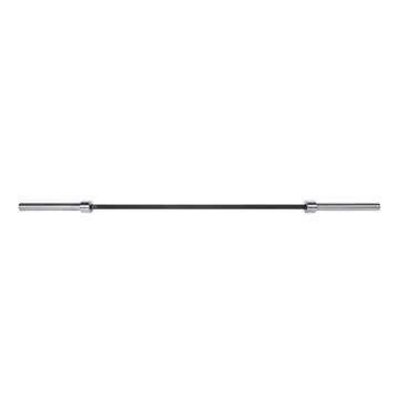 CAP Barbell THE BEAST Olympic Bar | For Weightlifting and Power Lifting, THE BEAST - Black/Chrome, No Center Knurl, 7' Olympic