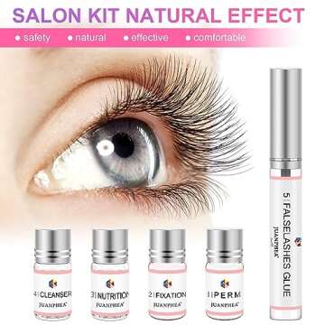 Professional Lash Lift Kit for Beautiful Eyelashes at Home
