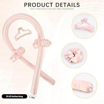 Gosuoa Heatless Curling Rod Rollers for Perfect Curls