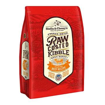 Stella & Chewy's Raw Coated Beef 3.5Lb Premium Dry Dog Food