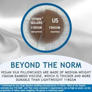 Cooling Pillow Cases King - 100% Viscose Bamboo Pillowcase Set of 2 Zippered, Cool Viscose Bamboo Pillow Cases for Hot Sleepers, Soft Pillow Cases