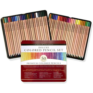 Studio Series Deluxe Colored Pencil Set - 50 Count