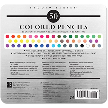 Studio Series Deluxe Colored Pencil Set - 50 Count