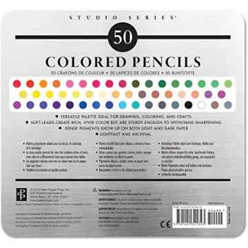 Studio Series Deluxe Colored Pencil Set - 50 Count