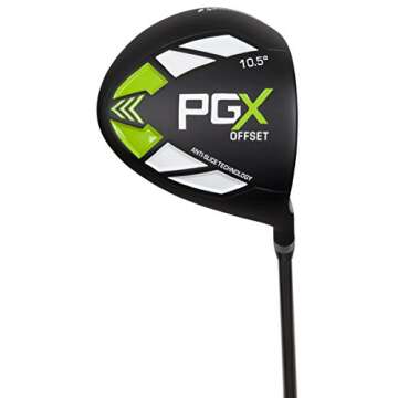Pinemeadow PGX Offset Driver (Men's, Right Hand, Graphite, Regular)