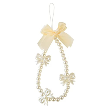Joyswood Beaded Phone Charm Y2K Phone Strap Charm Cute Phone Charms Aesthetic Love Bowknot Phone Cha...