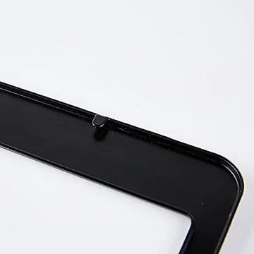 Beabes Elegant Flower License Plate Frame for Cars